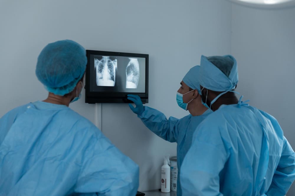 علاج أورام الرئة بالأشعة التداخلية