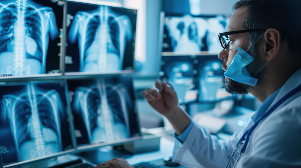 علاج أورام الرئة بالأشعة التداخلية