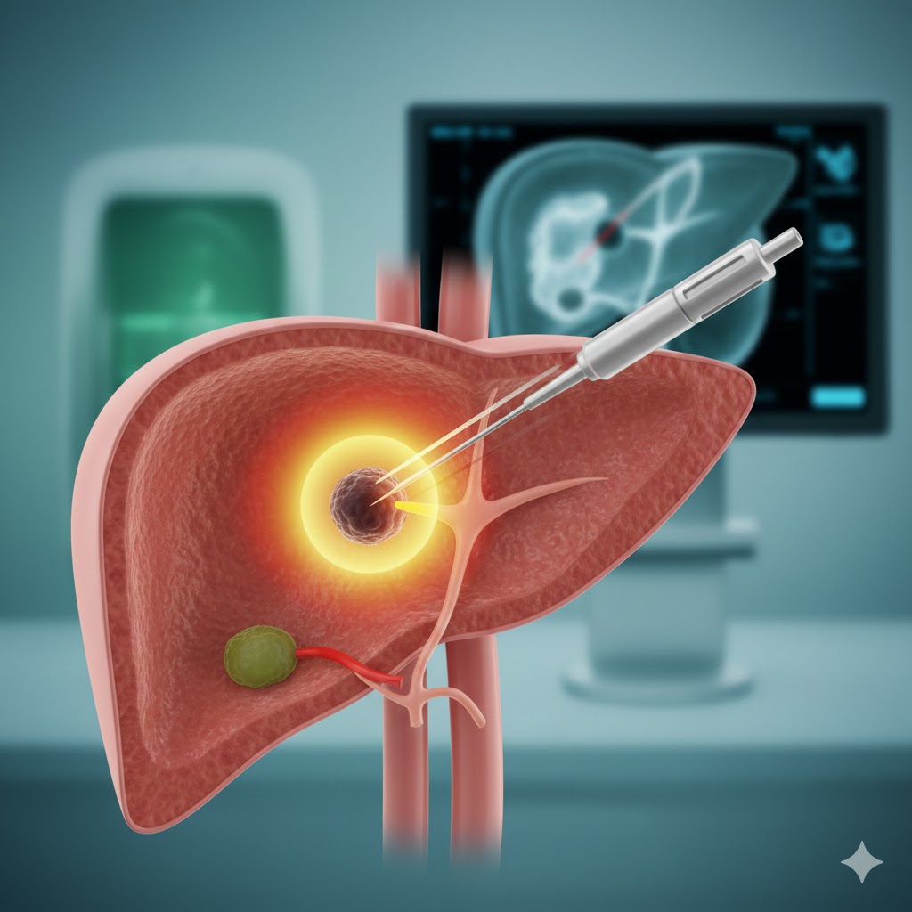علاج الكبد بالاشعة التداخلية